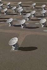 mögliche Anordnung der ALMA -Antennen