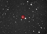 Asteroid Abnoba vor dem Sternenhintergrund