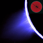 Wassergeysire auf dem Saturnmond Enceladus